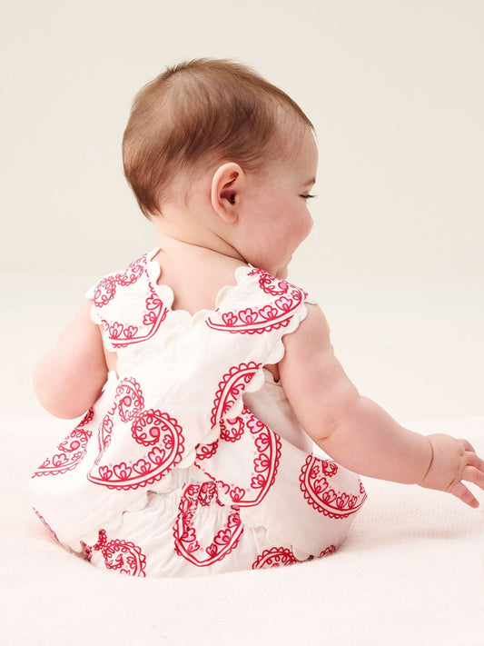 Dsiney Kidz - Angel & Rocket White Renae Bandana Heart Sleeveless Tunic Top and Bloomers Set image 2