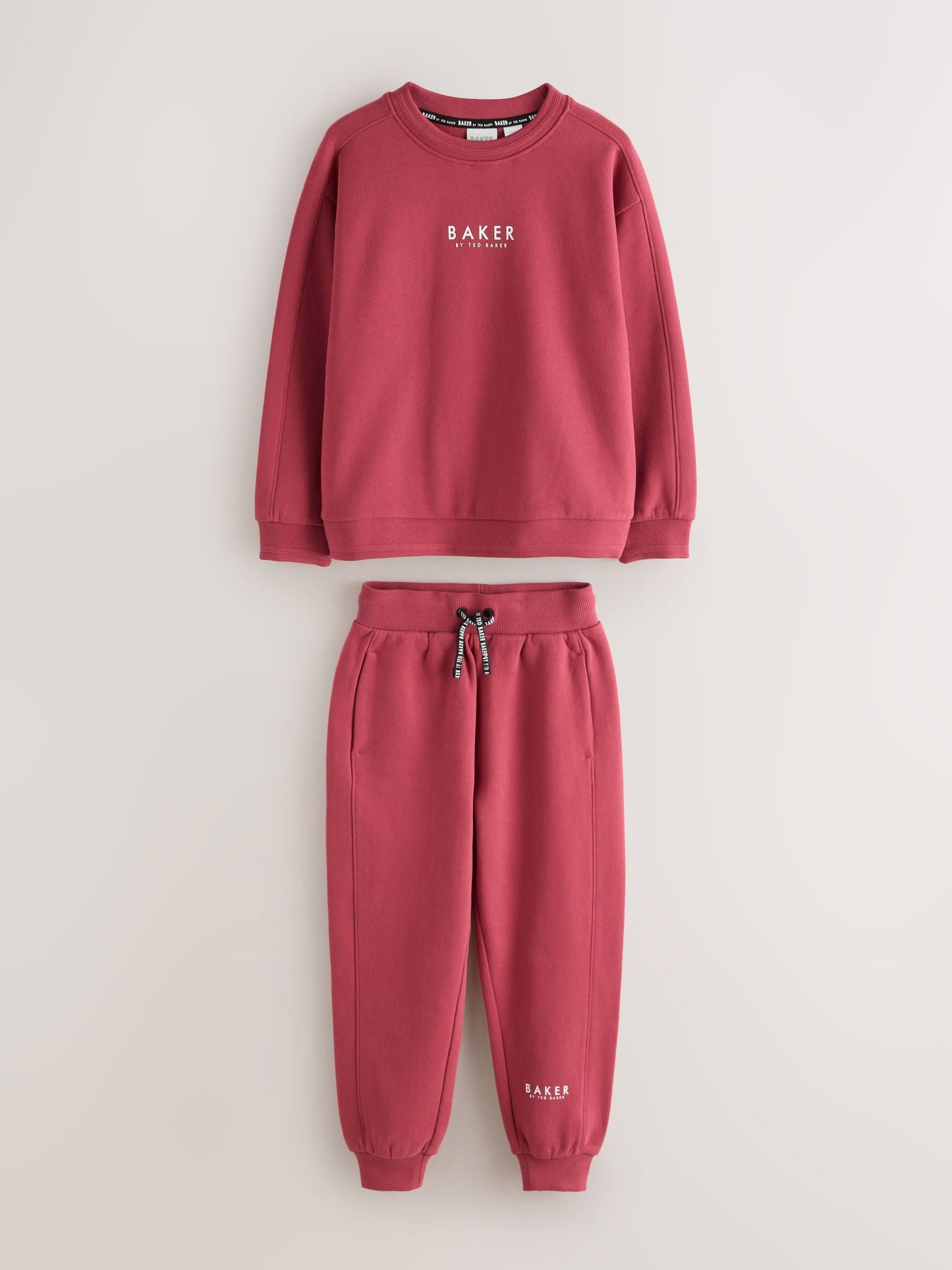 Dsiney Kidz - Baker by Ted Baker Red Sweatshirt and Joggers Set image 8