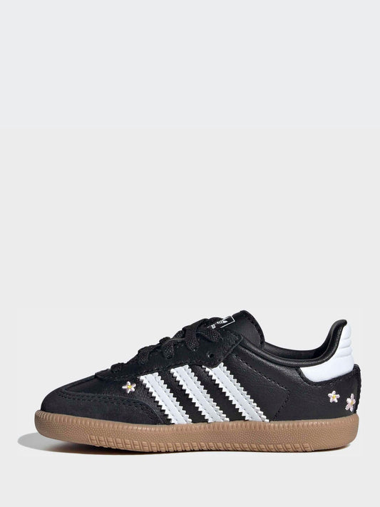 Dsiney Kidz - adidas Originals Black Samba Junior Boys Trainers image 2