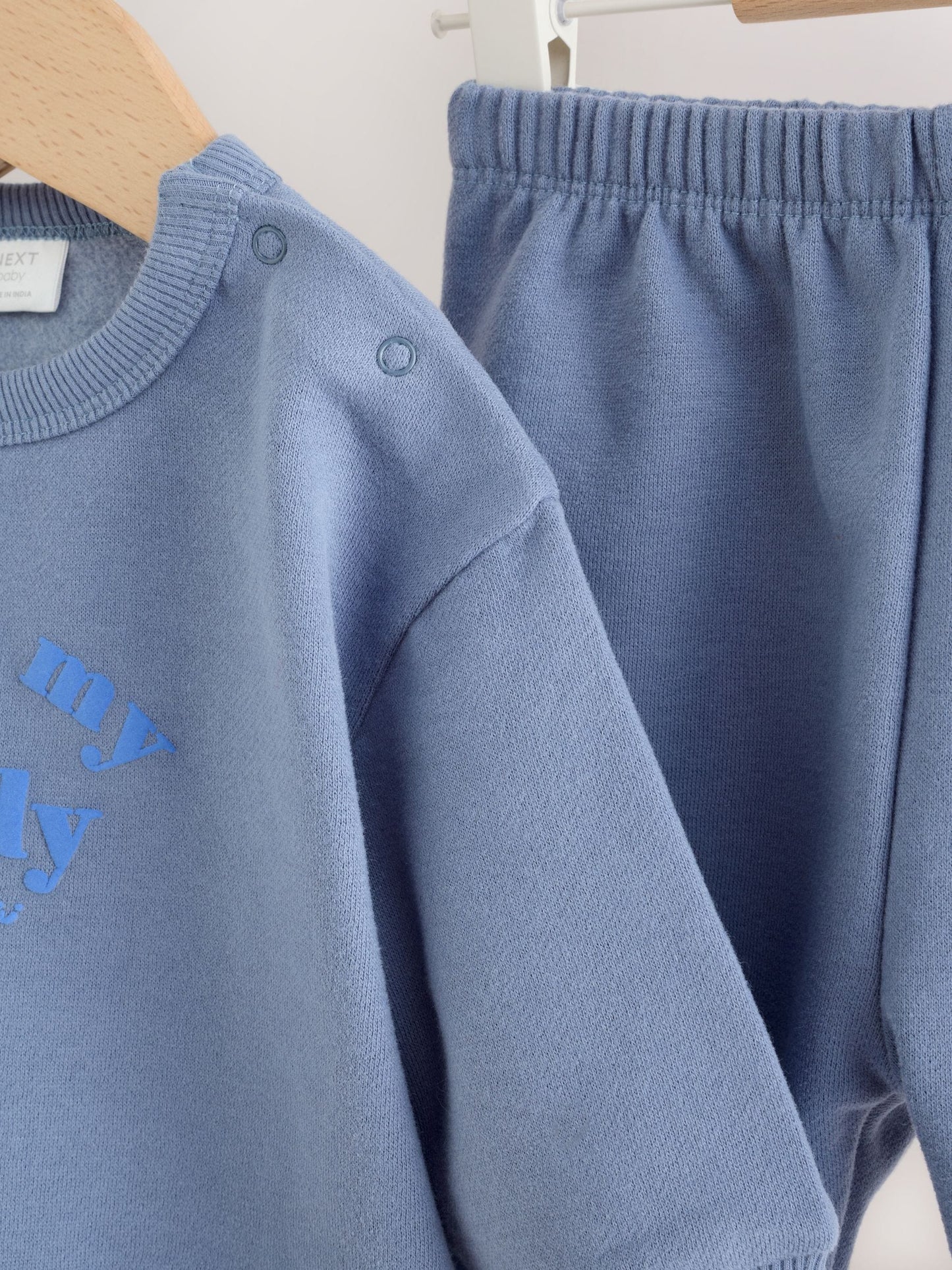 Dsiney Kidz - 'I Love My Daddy' Blue Sweatshirt and Joggers Baby Set (0mths-2yrs) image 7