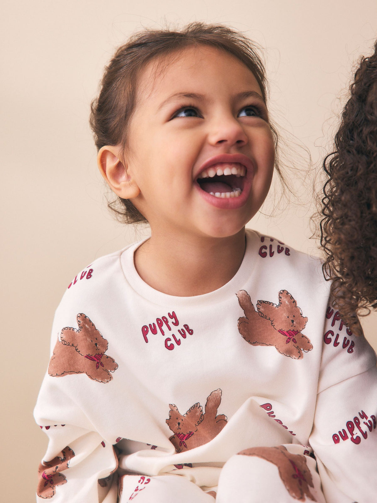 Brown/Cream Jogger Pyjamas 2 Pack (9mths-12yrs) - image 5