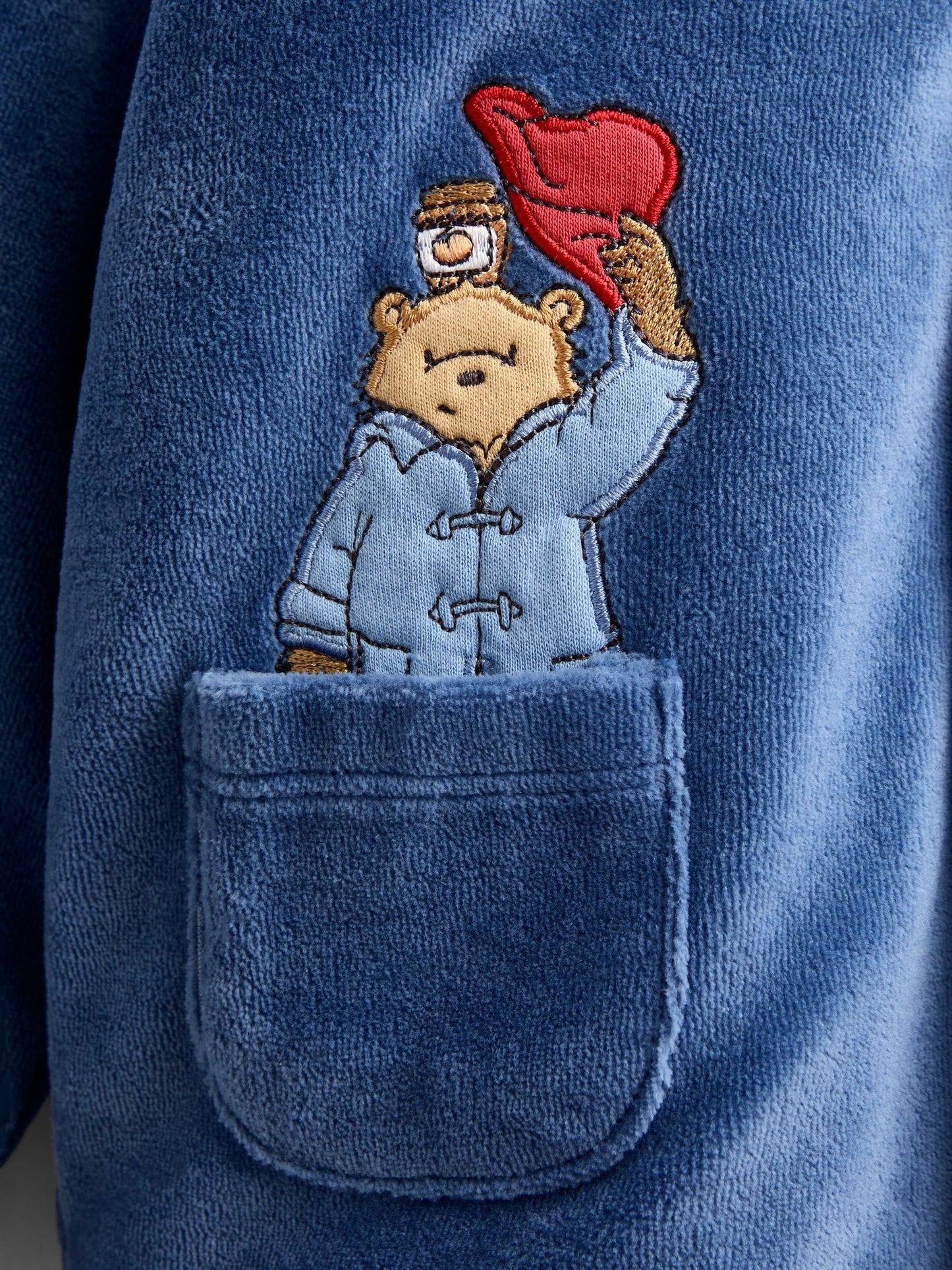 Dsiney Kidz - Jojo Maman Bébé Blue Paddington™ Duffle Coat image 4