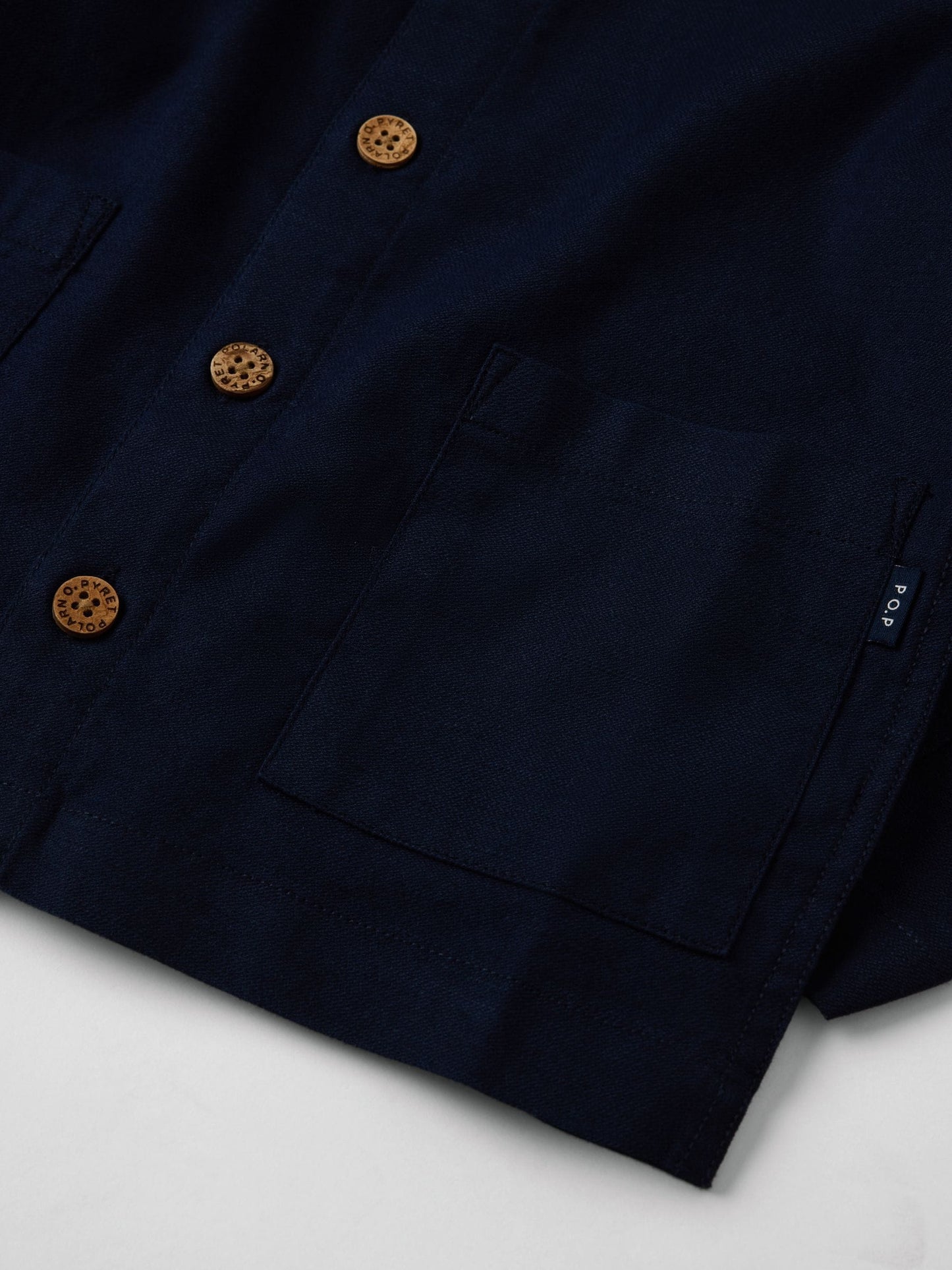 Dsiney Kidz - Polarn O. Pyret Blue Cotton Shacket image 4