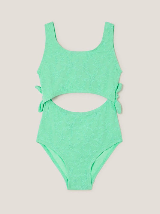 Dsiney Kidz - Monsoon Green Starfish Imprint Cut Out Swimsuit image 2