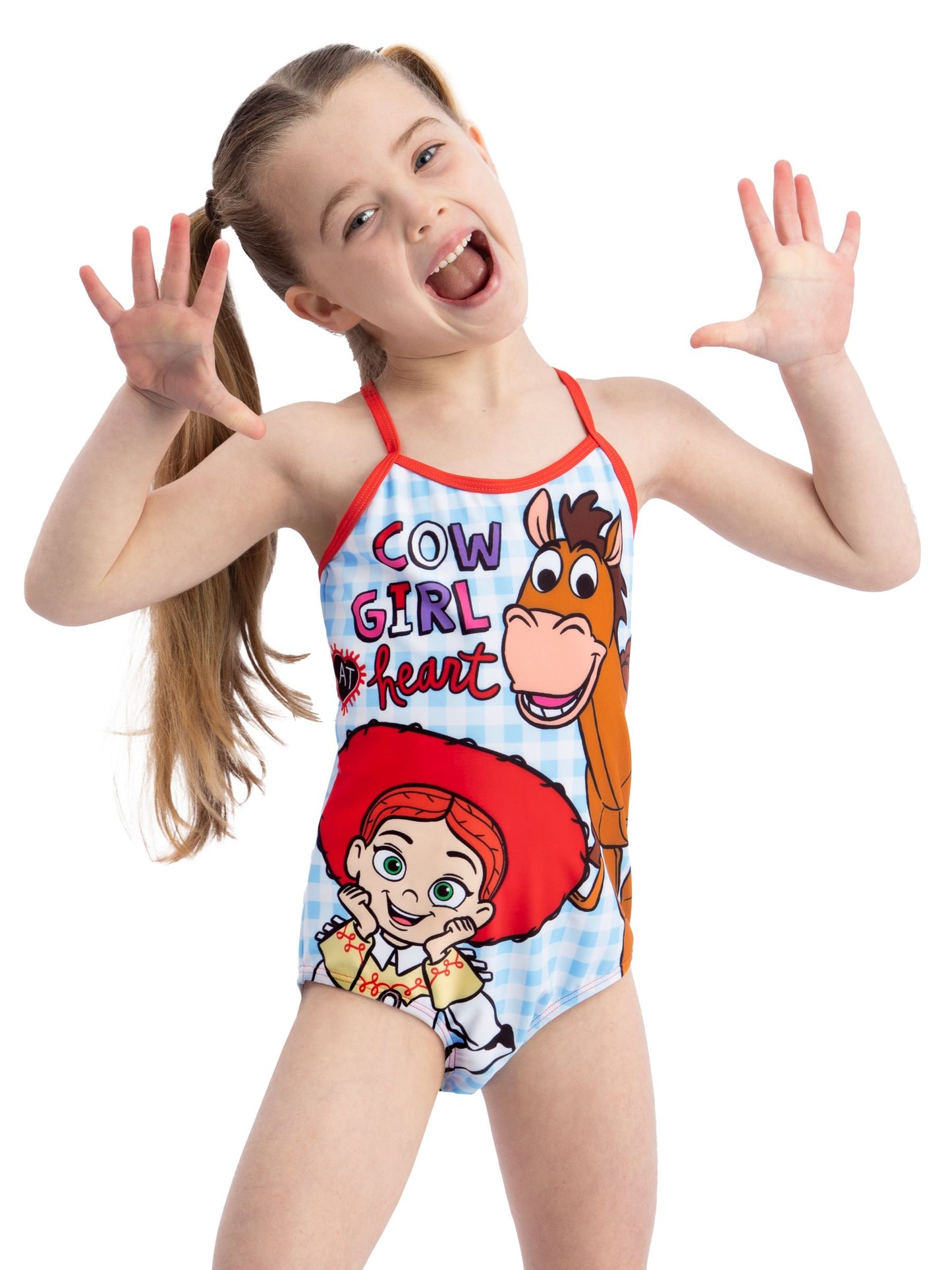 Character Blue Disney Toy Story Jessie And Bullseye One Piece Swimsuit image 7