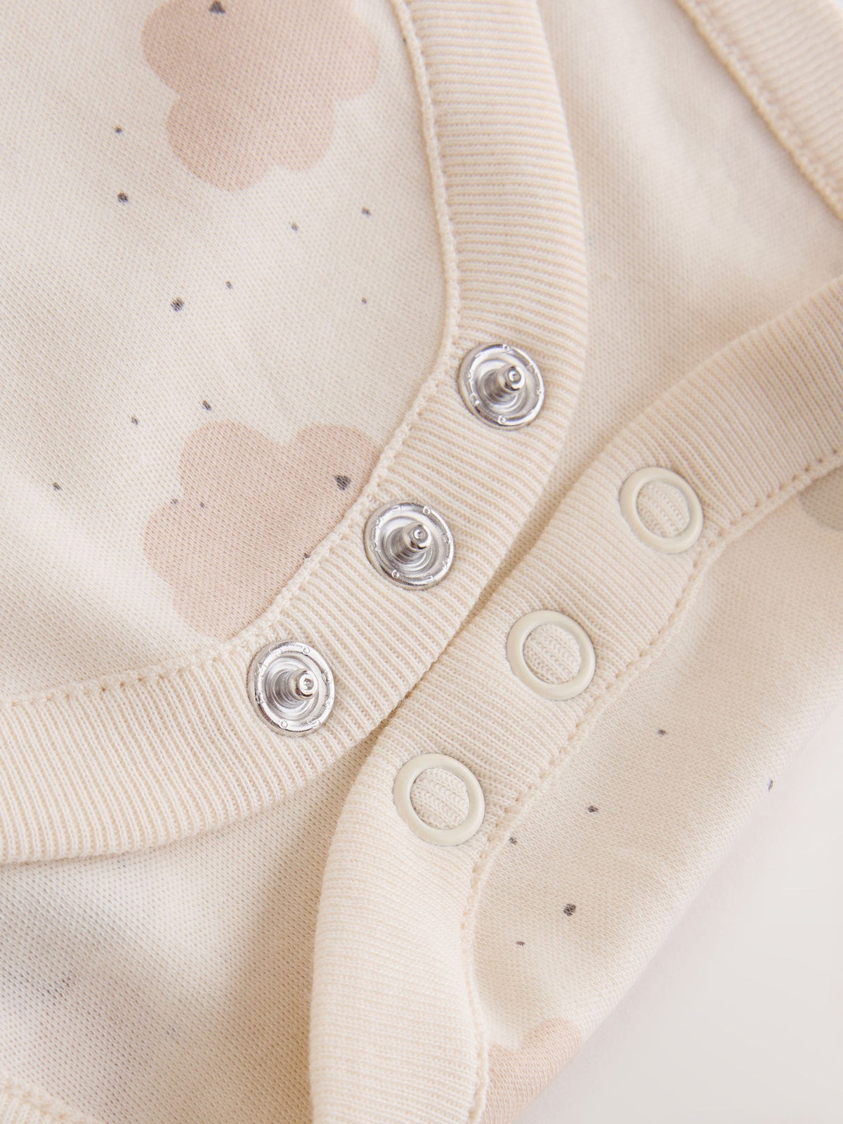 Neutral Cloud Long Sleeve Baby Bodysuits 5 Pack - image 11