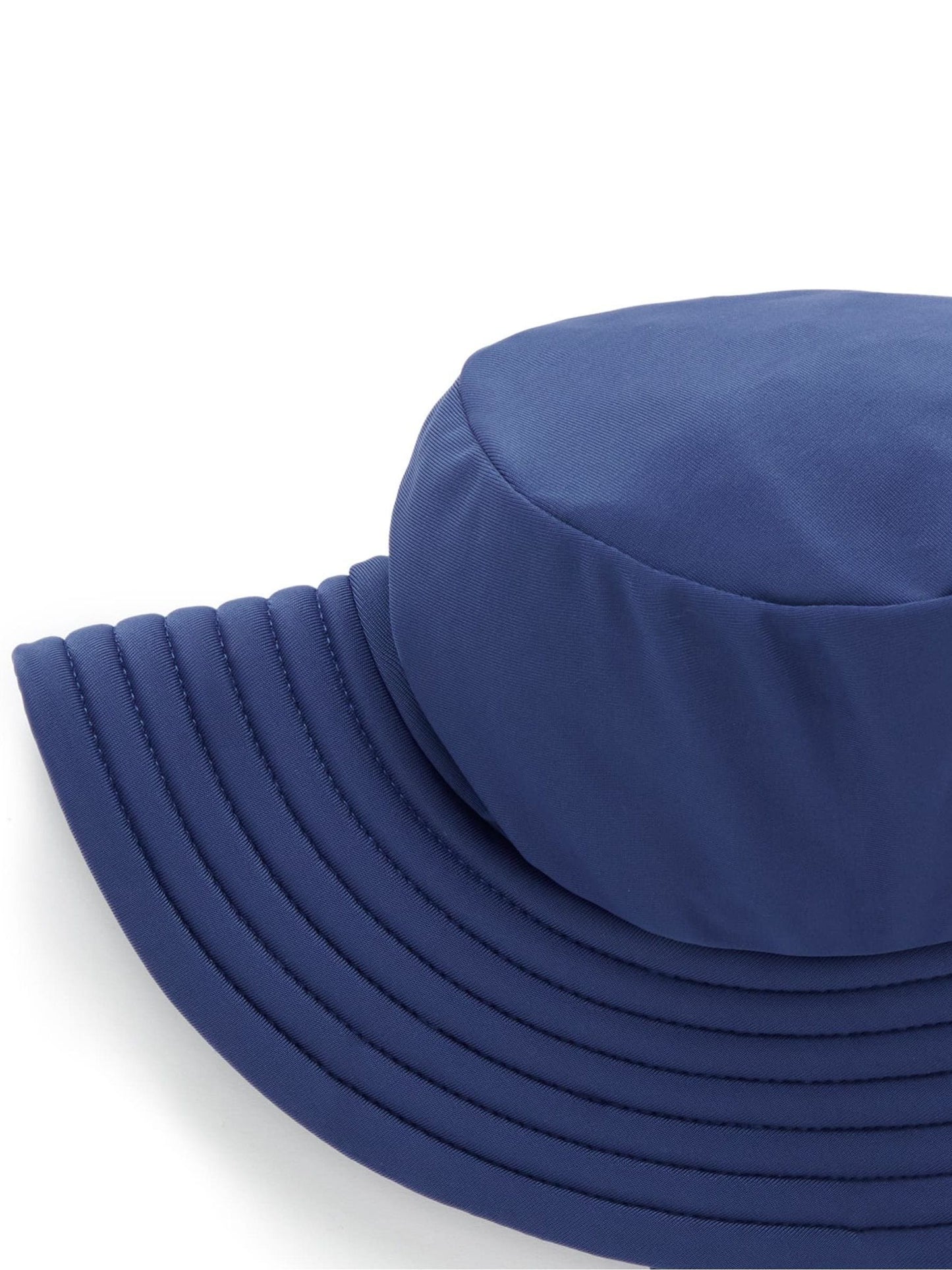 Purebaby Blue Broad Brim Swim Hat image 3