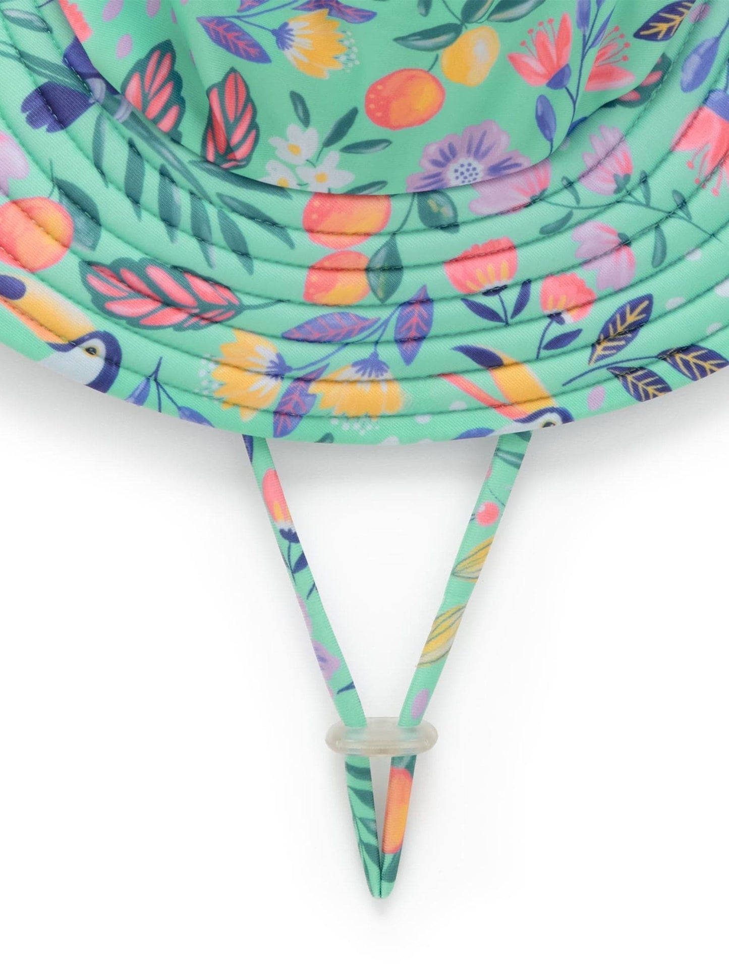 Purebaby Green Broad Brim Swim Hat image 3