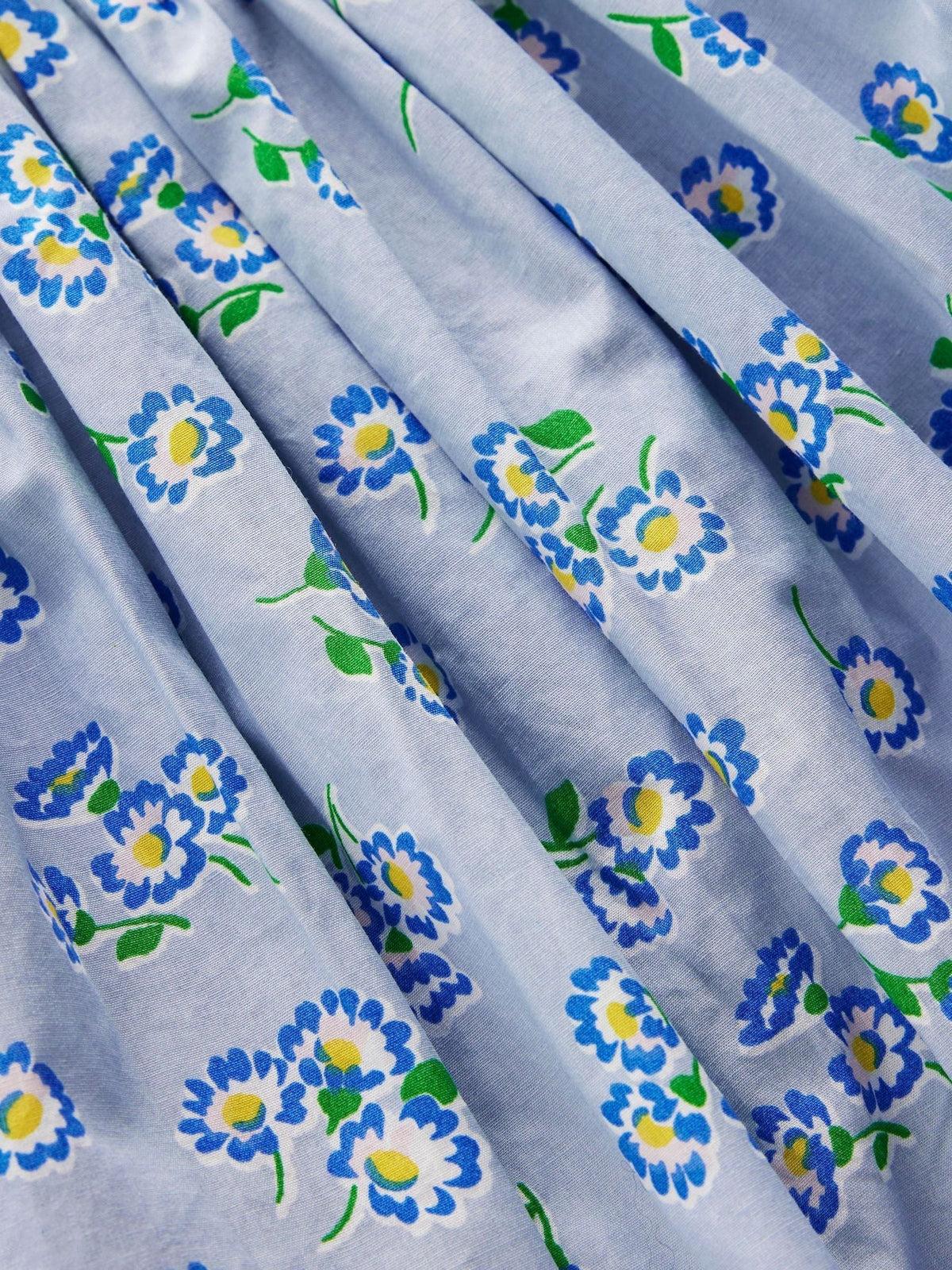 Dsiney Kidz - Boden Blue Bubble Hem Rib Dress image 3