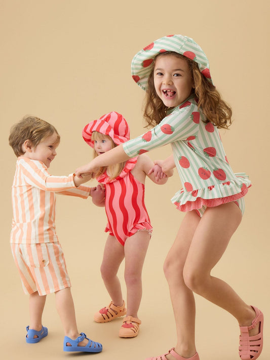 Dsiney Kidz - KIDLY by MORI Orange Sunsafe Board Shorts image 2