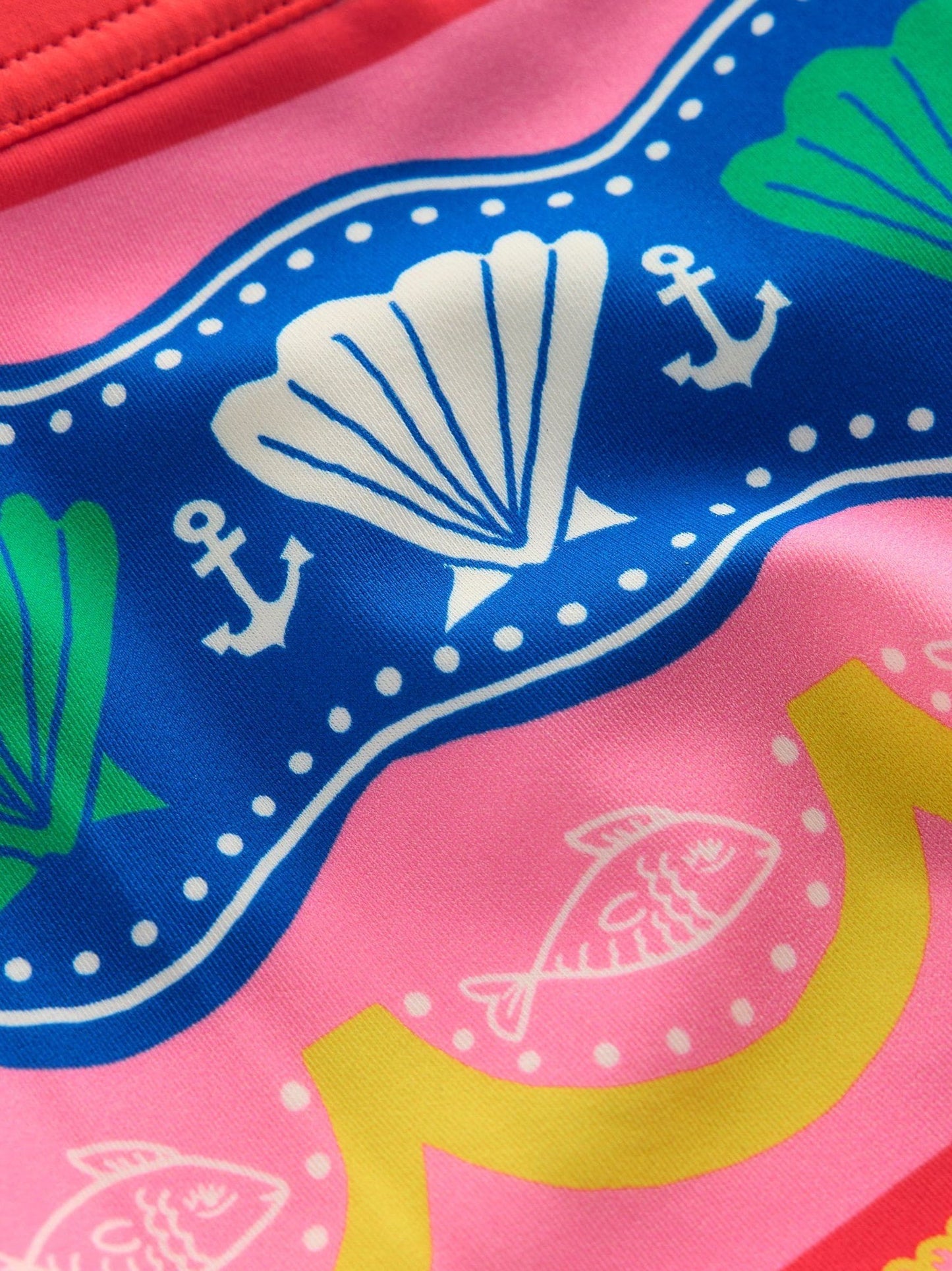 Dsiney Kidz - Boden Pink Patterned Swim Shorts image 3