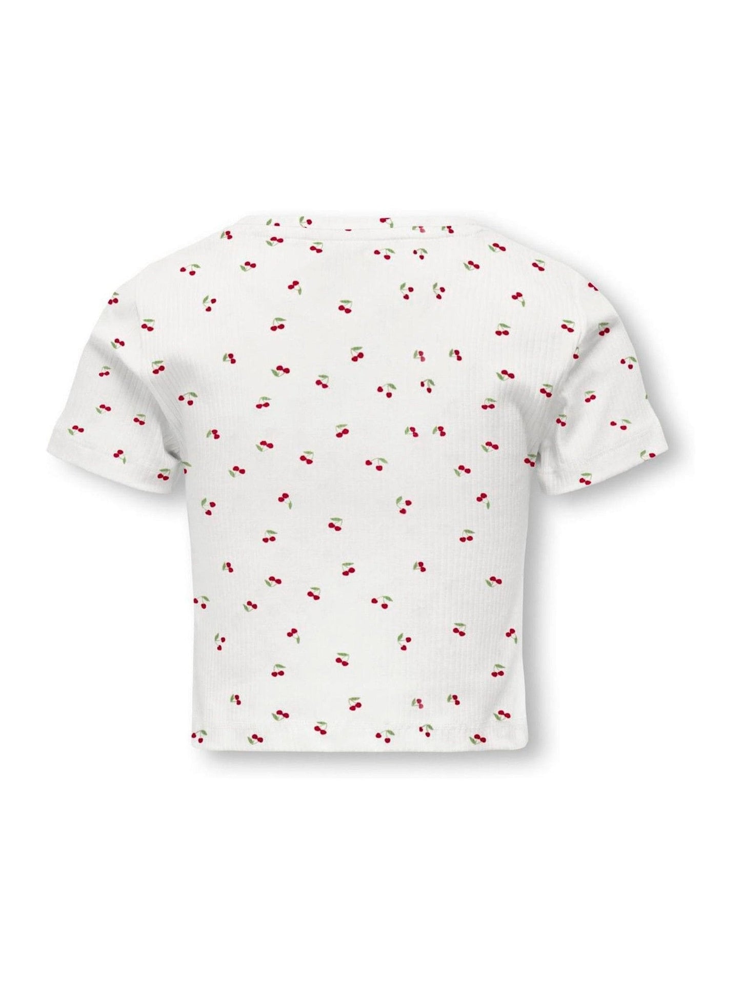 Dsiney Kidz - ONLY KIDS White Cherry Printed Short Sleeved Baby T-Shirt image 5