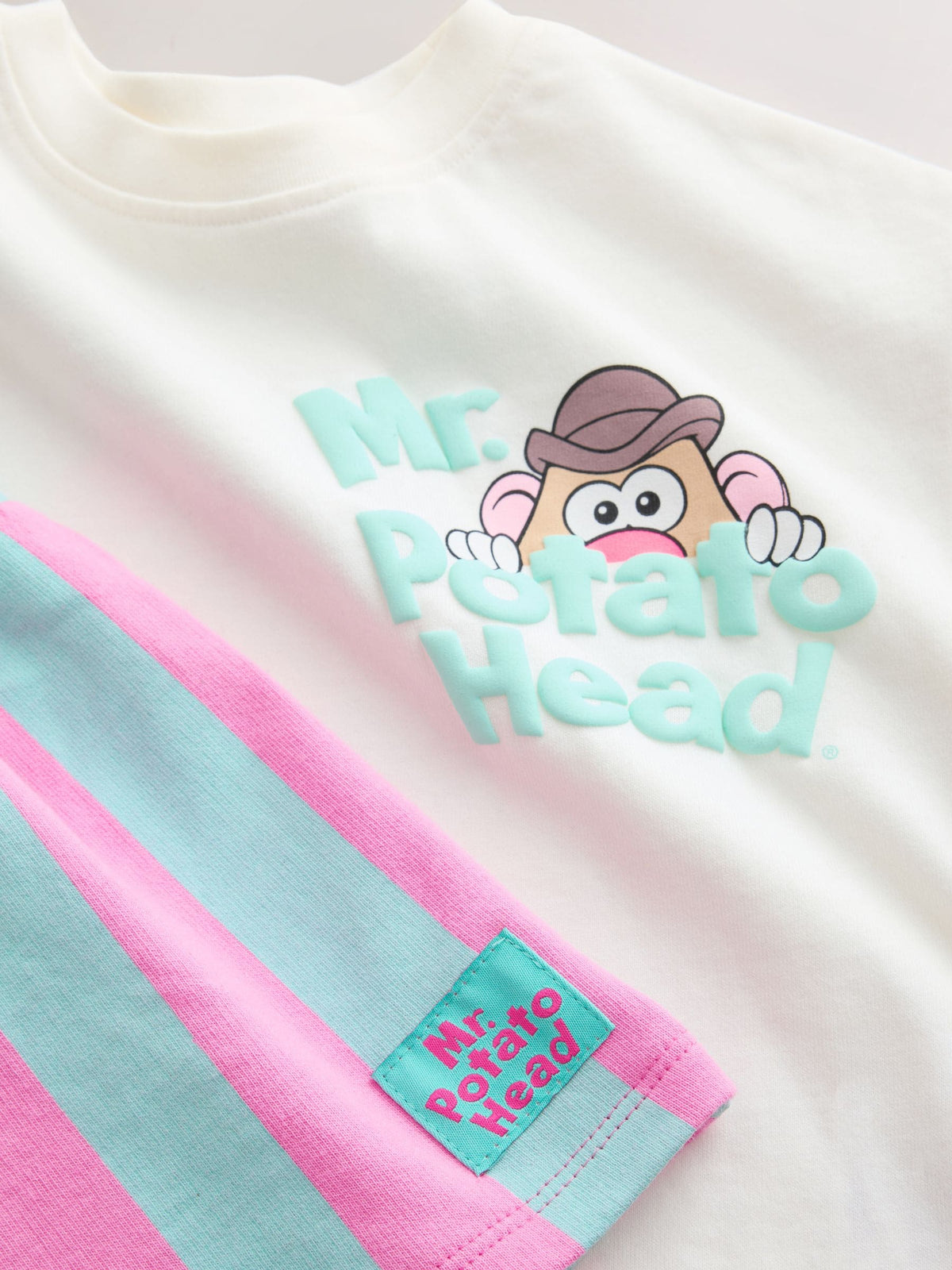 Dsiney Kidz - Cream Toy Story Mr Potato Head Short Sleeve T-Shirt and Short Set (3mths-7yrs) image 5
