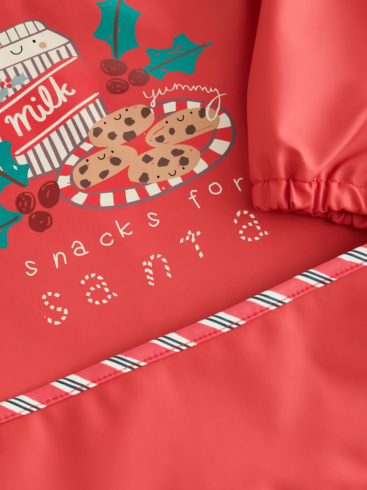 Christmas Food Weaning And Feeding Sleeved Bib - image 5