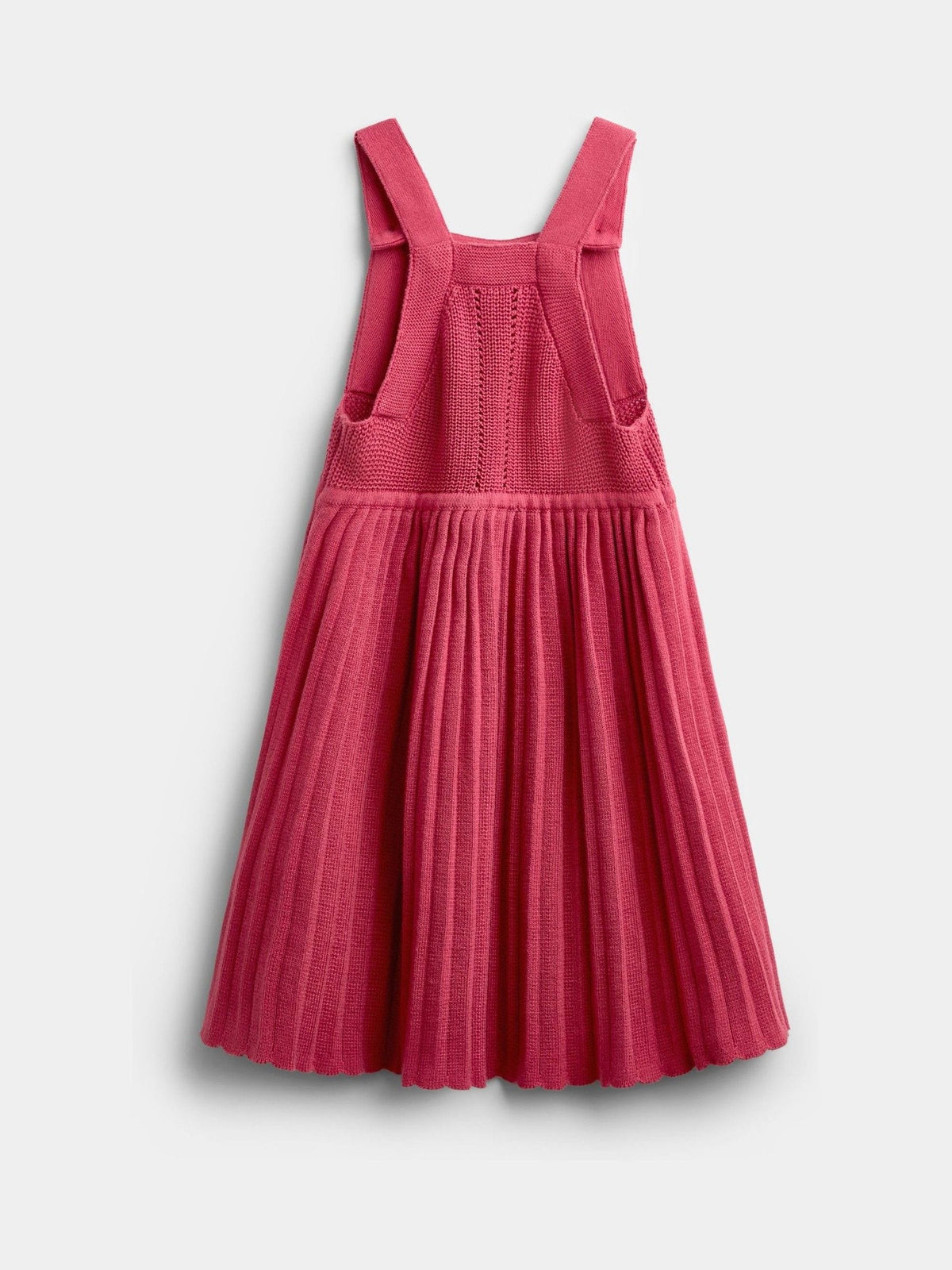 Dsiney Kidz - JoJo Maman Bébé Dusky Pink Embroidered Blouse & Knit Pinafore Set image 5