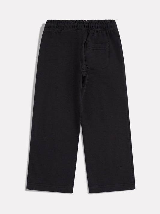 New Balance Black Small Logo Straight Leg Joggers image 2