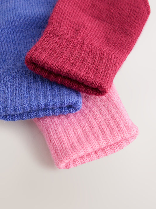 Dsiney Kidz - Purple/Pink/Berry Magic Mitts Gloves 3 Pack (3mths-6yrs) image 2
