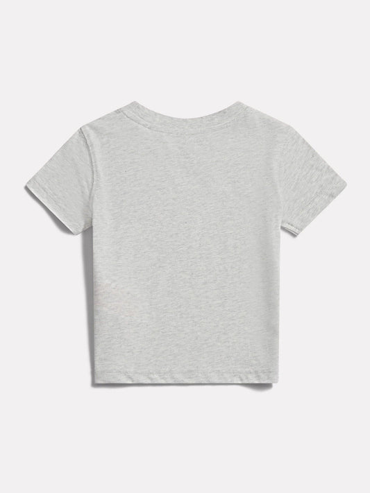 Dsiney Kidz - New Balance Grey Stacked Logo T-Shirt image 2