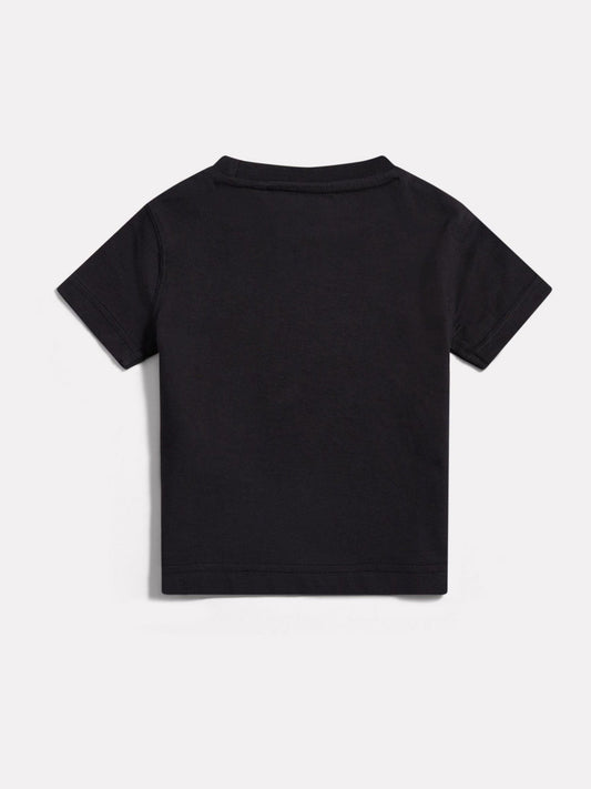 Dsiney Kidz - New Balance Black Stacked Logo T-Shirt image 2