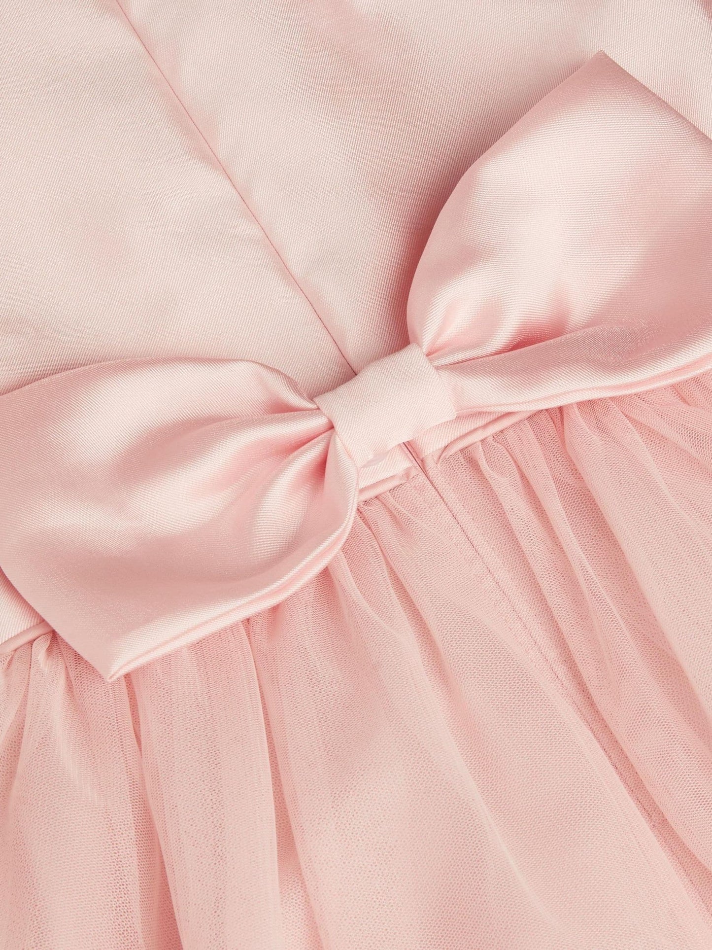 Monsoon Pink Eden Appliqué Rose Tulle Dress image 5