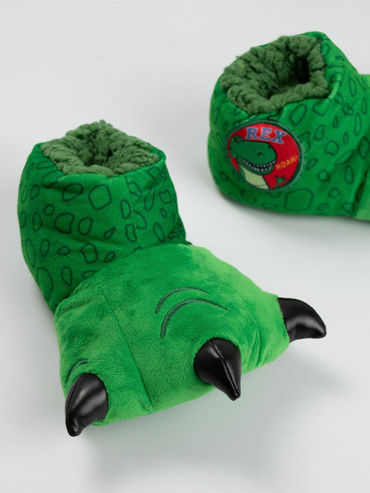 Vanilla Underground Green Disney Toy Story Rex Slipper Boots image 2