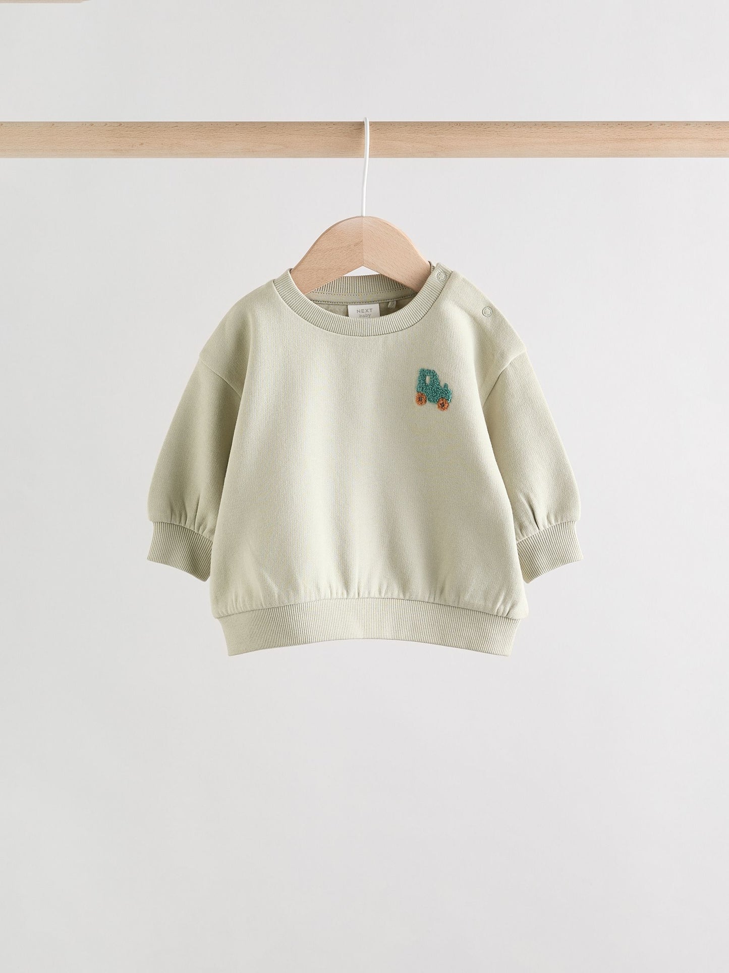 Sage Green Baby Sweater and Joggers Set (0mths-2yrs) image 7