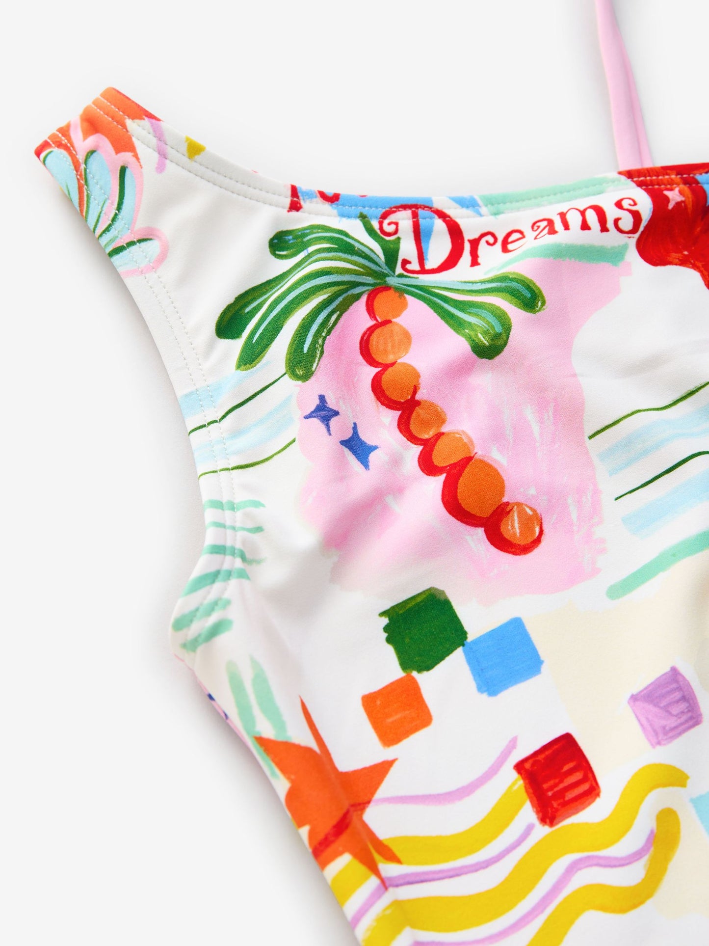 Dsiney Kidz - Eleanor Bowmer Tropical Strappy Follow Your Dreams Swimsuit image 4