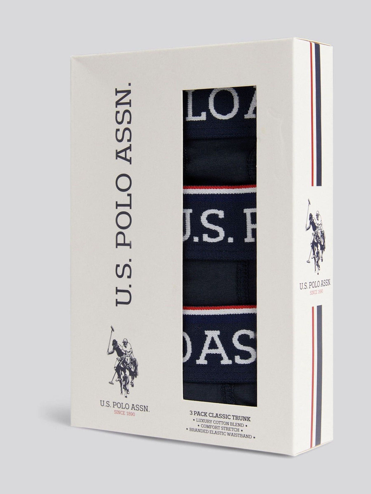 Dsiney Kidz - U.S. Polo Assn. Blue Trunks 3 Pack image 3