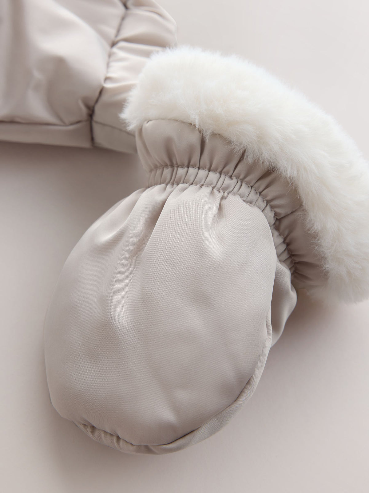 Baker by Ted Baker Cream Shower Resistant Fur Mix Padded Snowsuit - image 14