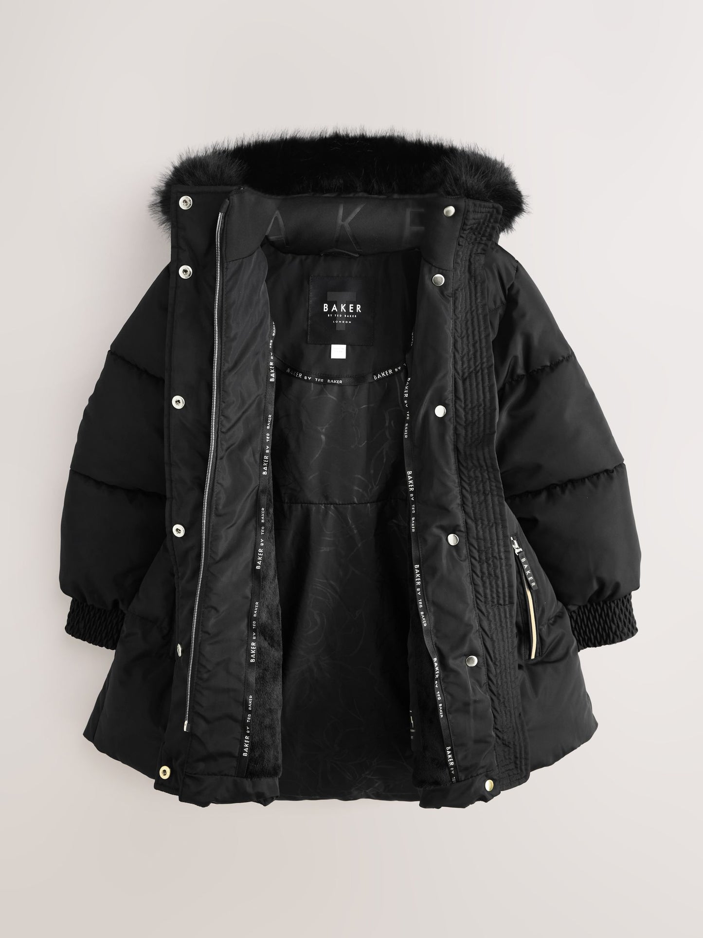 Baker by Ted Baker Shower Resistant Skirted Padded Coat image 10