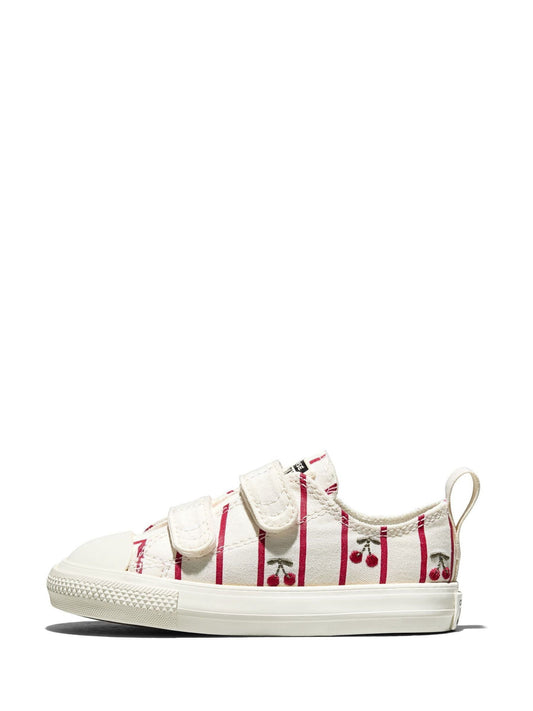 Converse White Chuck Taylor 2V Cherry Low Trainers image 2