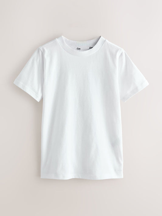 Dsiney Kidz - Clarks White Relaxed Fit T-Shirts 3 Pack image 2