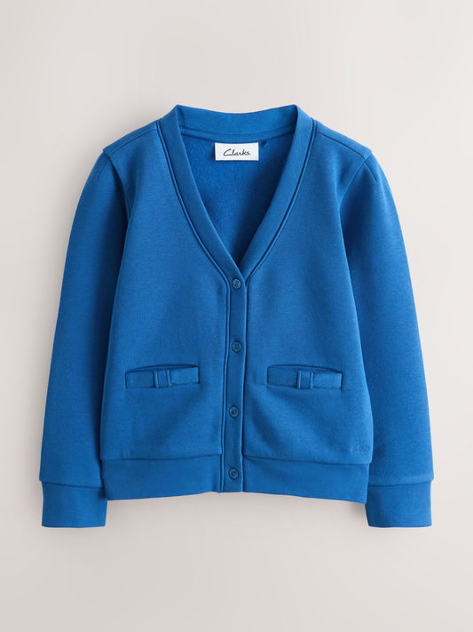 Dsiney Kidz - Clarks Blue Bow Sweat School Cardigans 2 Pack image 2