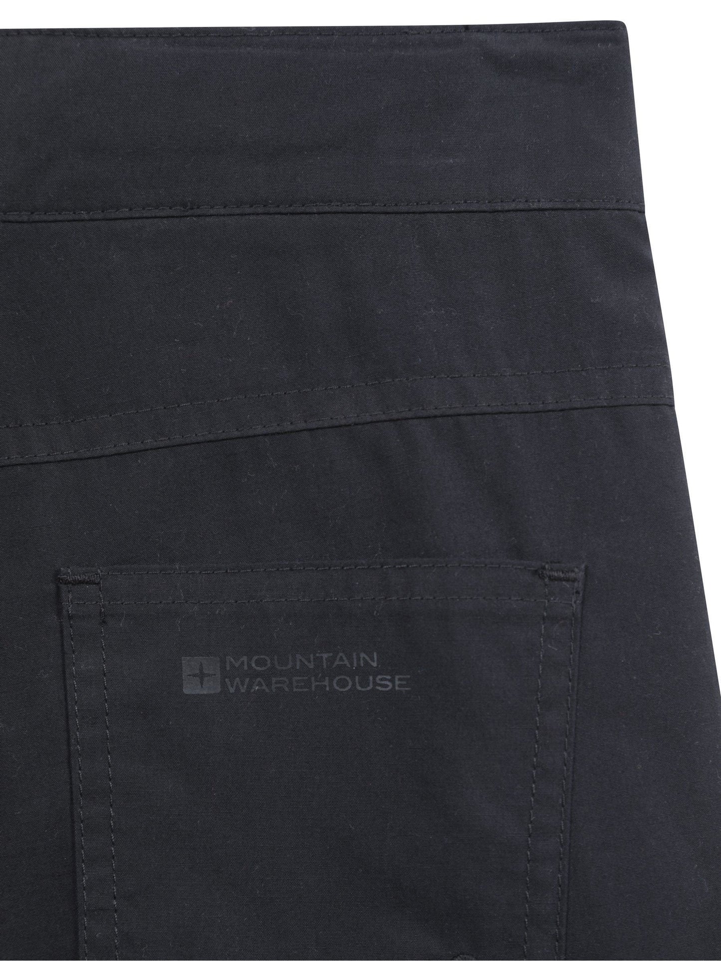 Mountain Warehouse Black Winter Trek Fleece Lined Trousers image 6