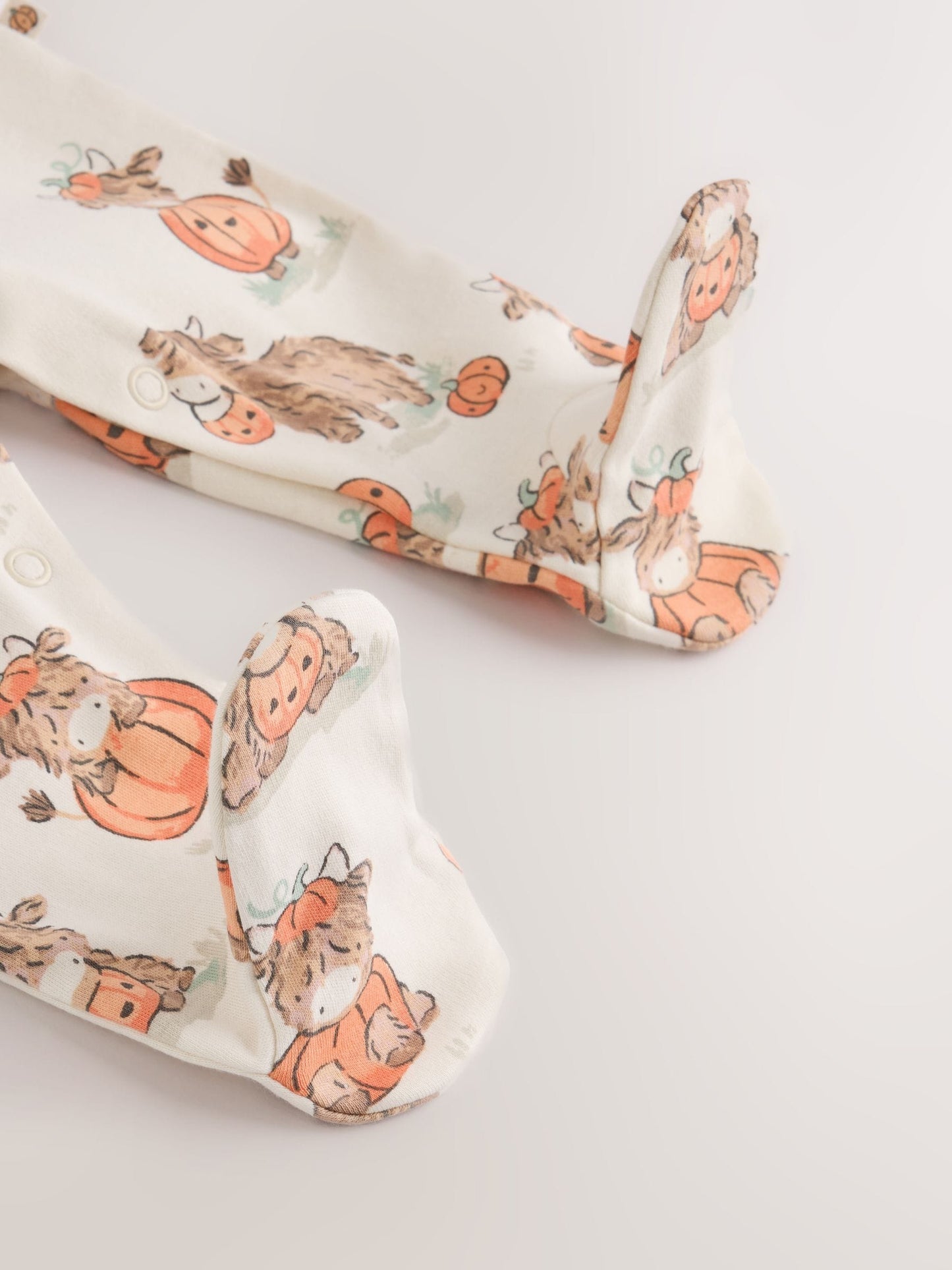 Neutral Halloween Hamish Baby Sleepsuit (0mths-2yrs) image 8