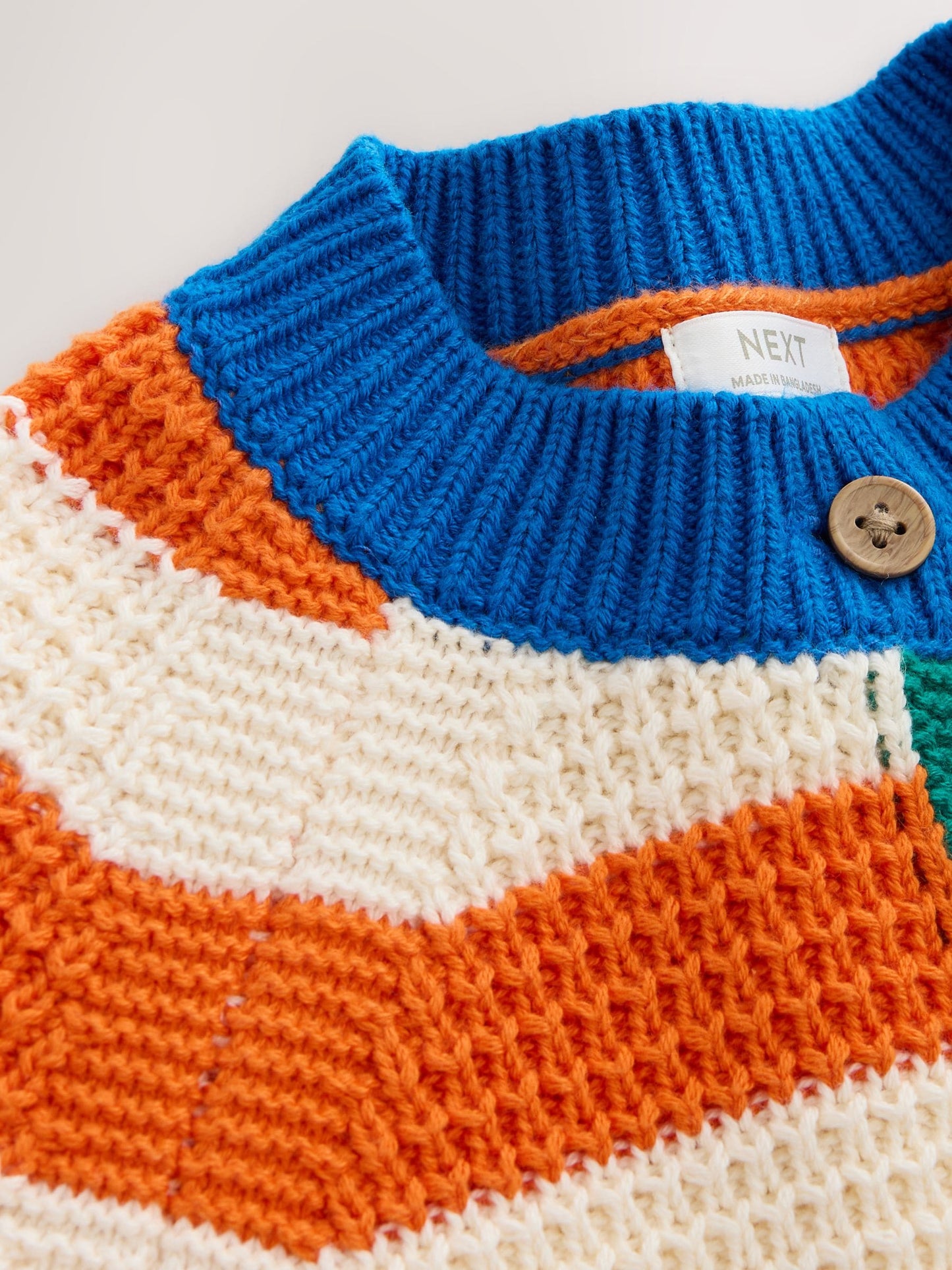 Dsiney Kidz - Orange Stripe Cardigan (3mths-7yrs) image 5