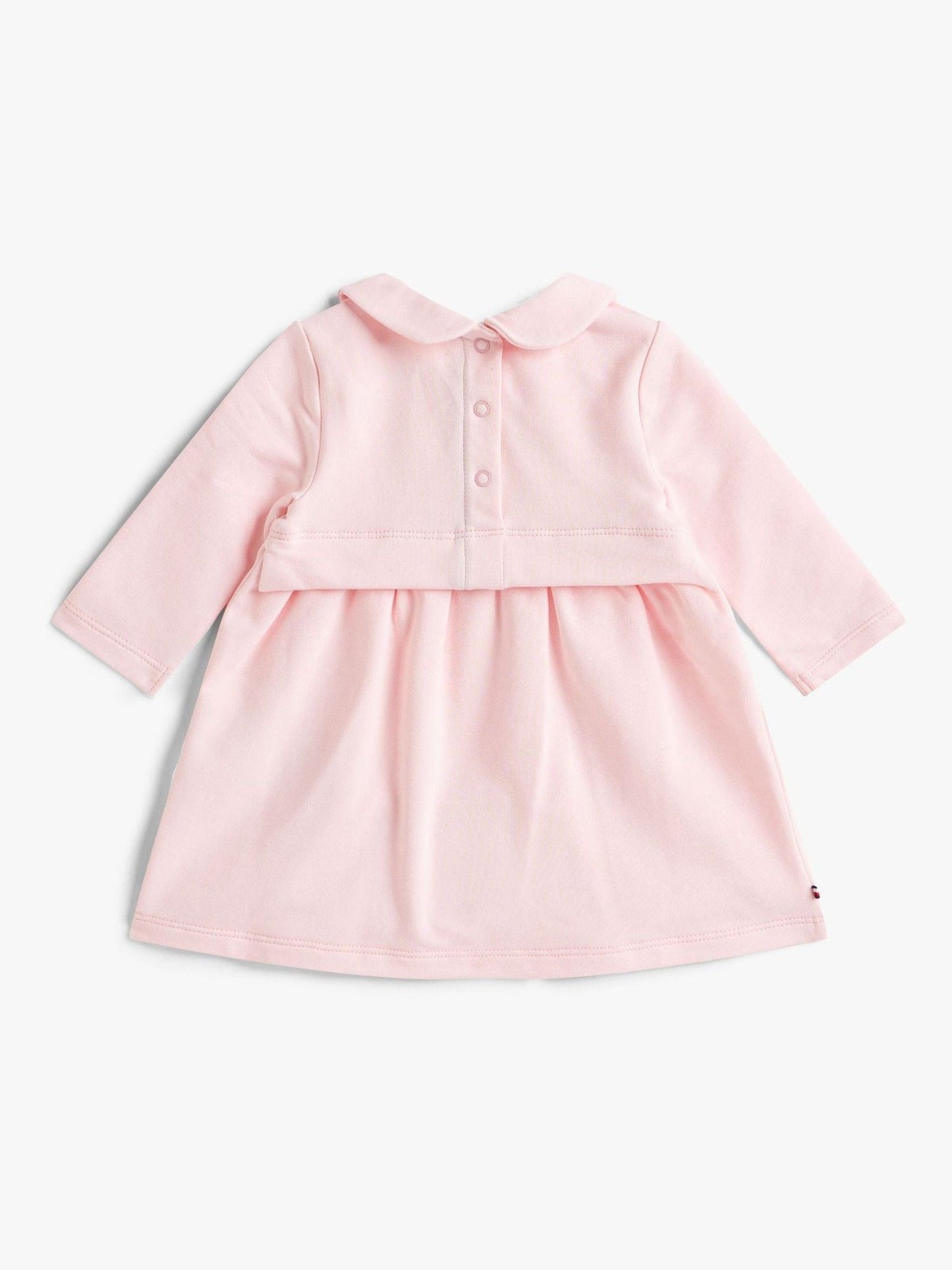 Tommy Hilfiger Pink Essential Terry Long Sleeve Dress image 2