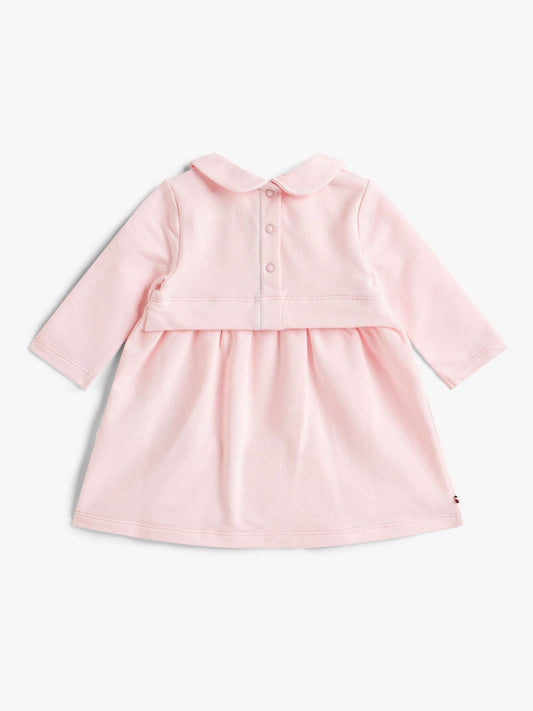 Dsiney Kidz - Tommy Hilfiger Pink Essential Terry Long Sleeve Dress image 2