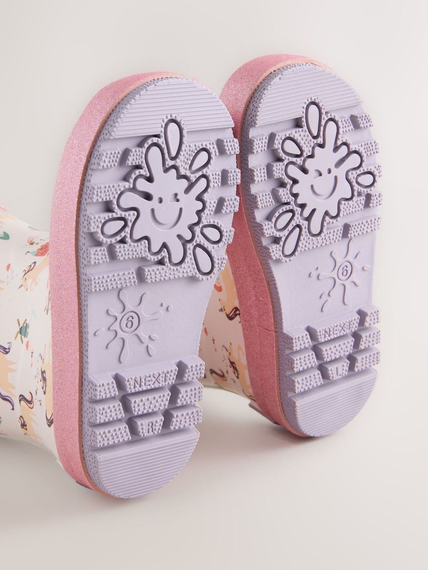Pink Unicorn Handle Wellies image 5