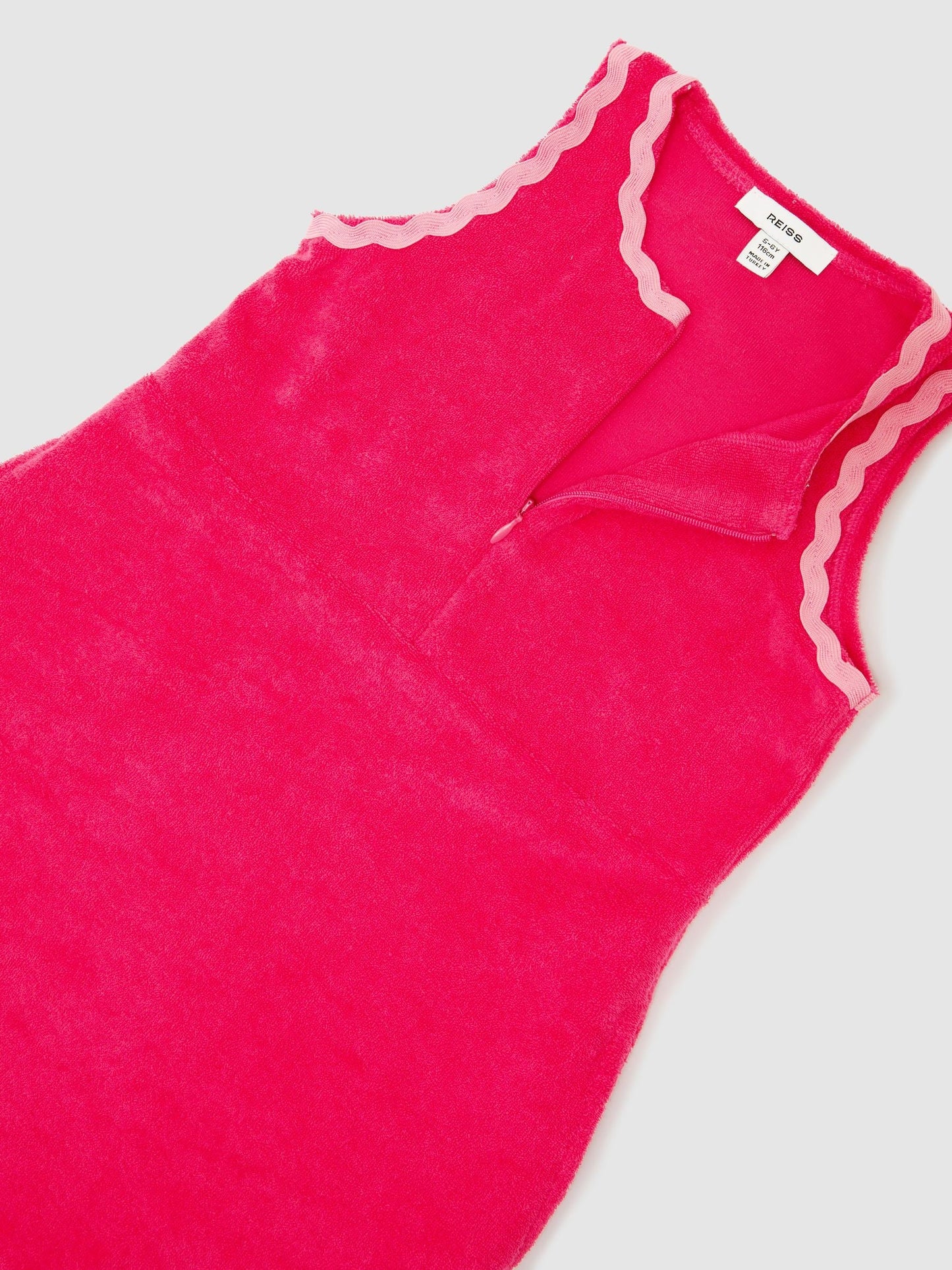 Reiss Pink Sunny 9-13 yrs Towelling Dress image 3