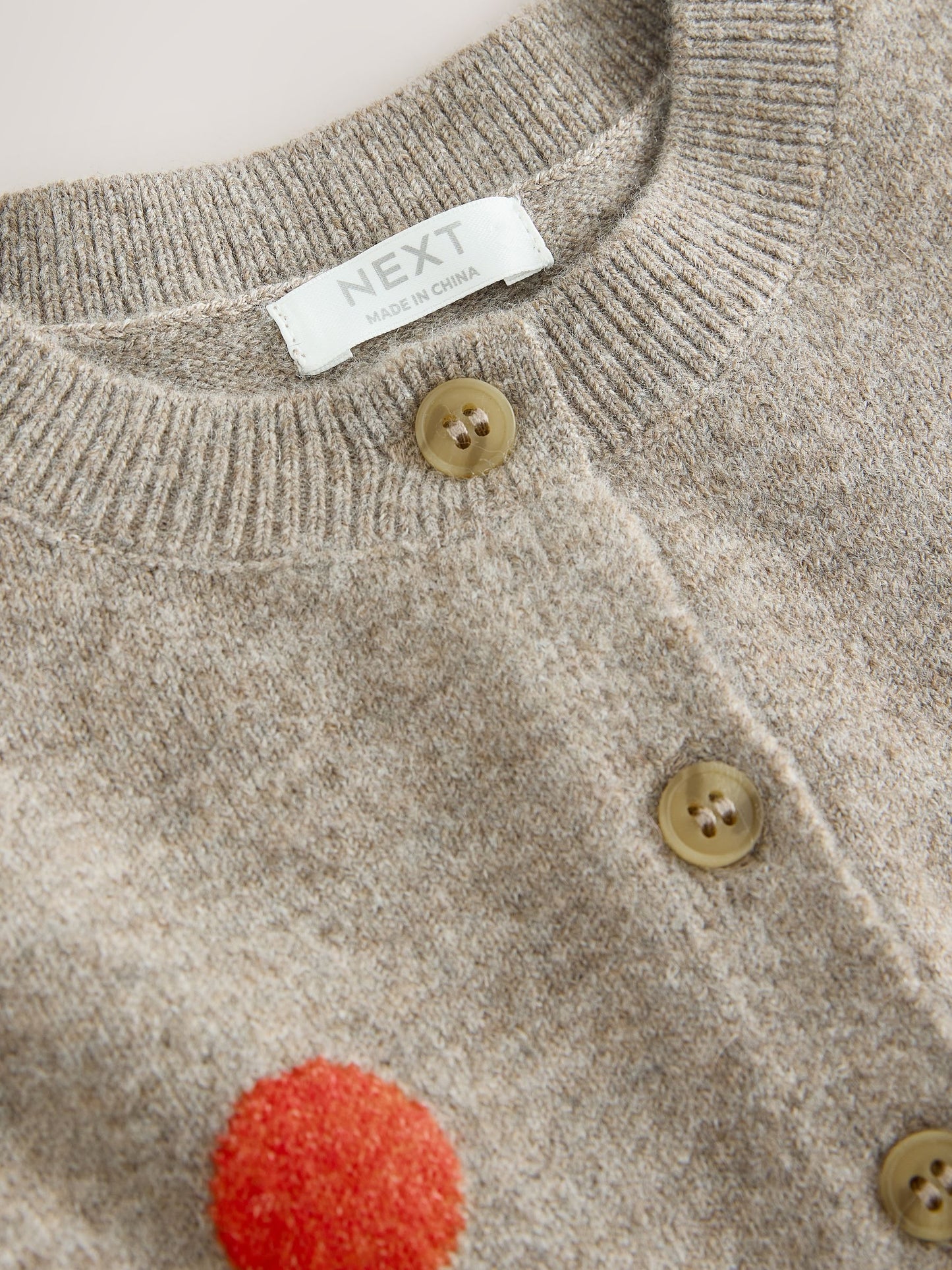 Dsiney Kidz - Orange spot Knit Cardigan (3mths-7yrs) image 4