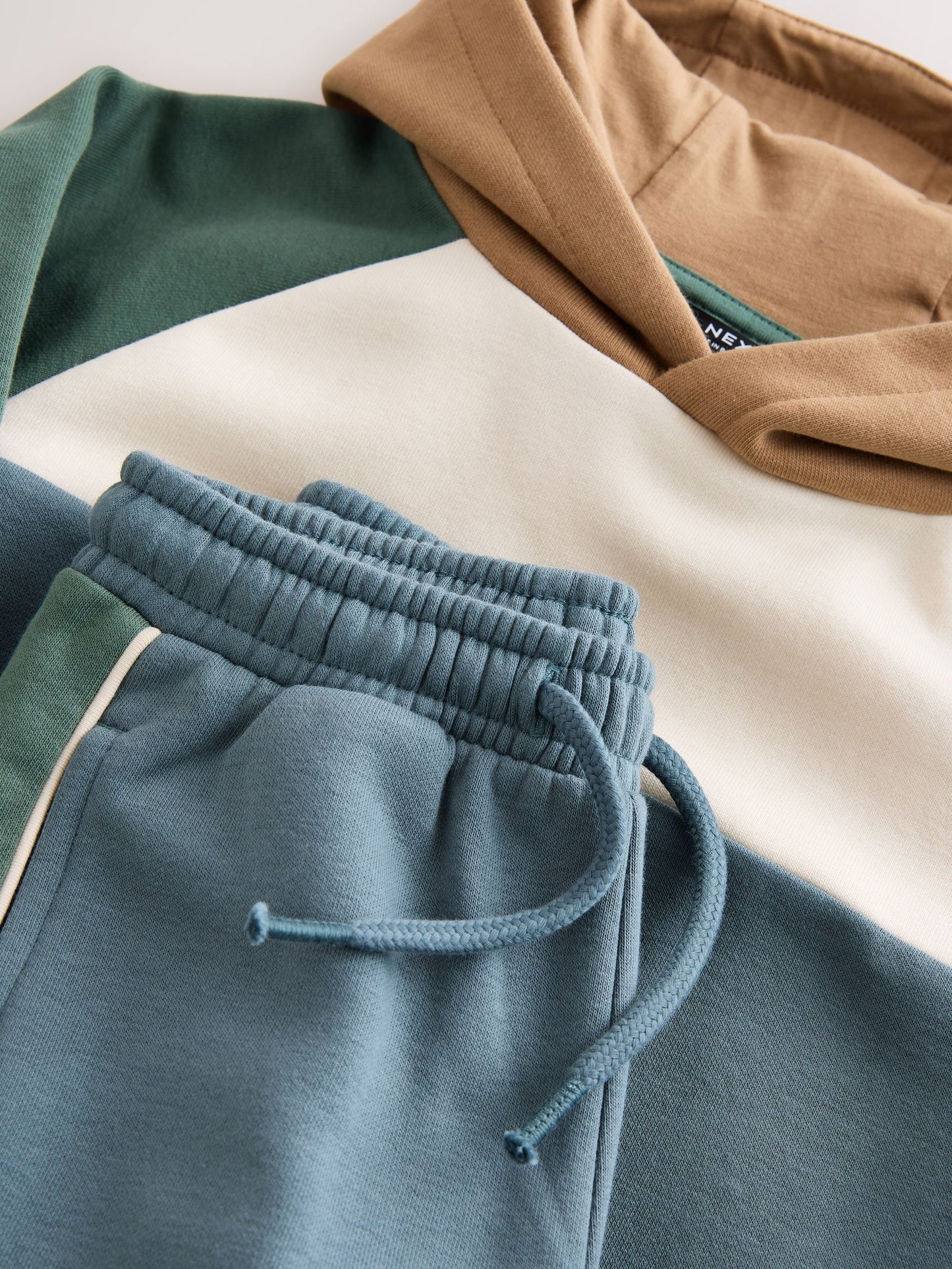 Dsiney Kidz - Blue/Green Colour Block Hoodie and Joggers Set (3mths-7yrs) image 8