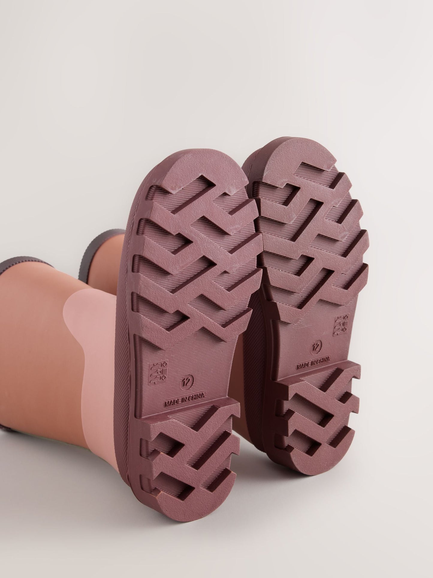 Muted Colour Block Standard Fit (F) Wellies image 6