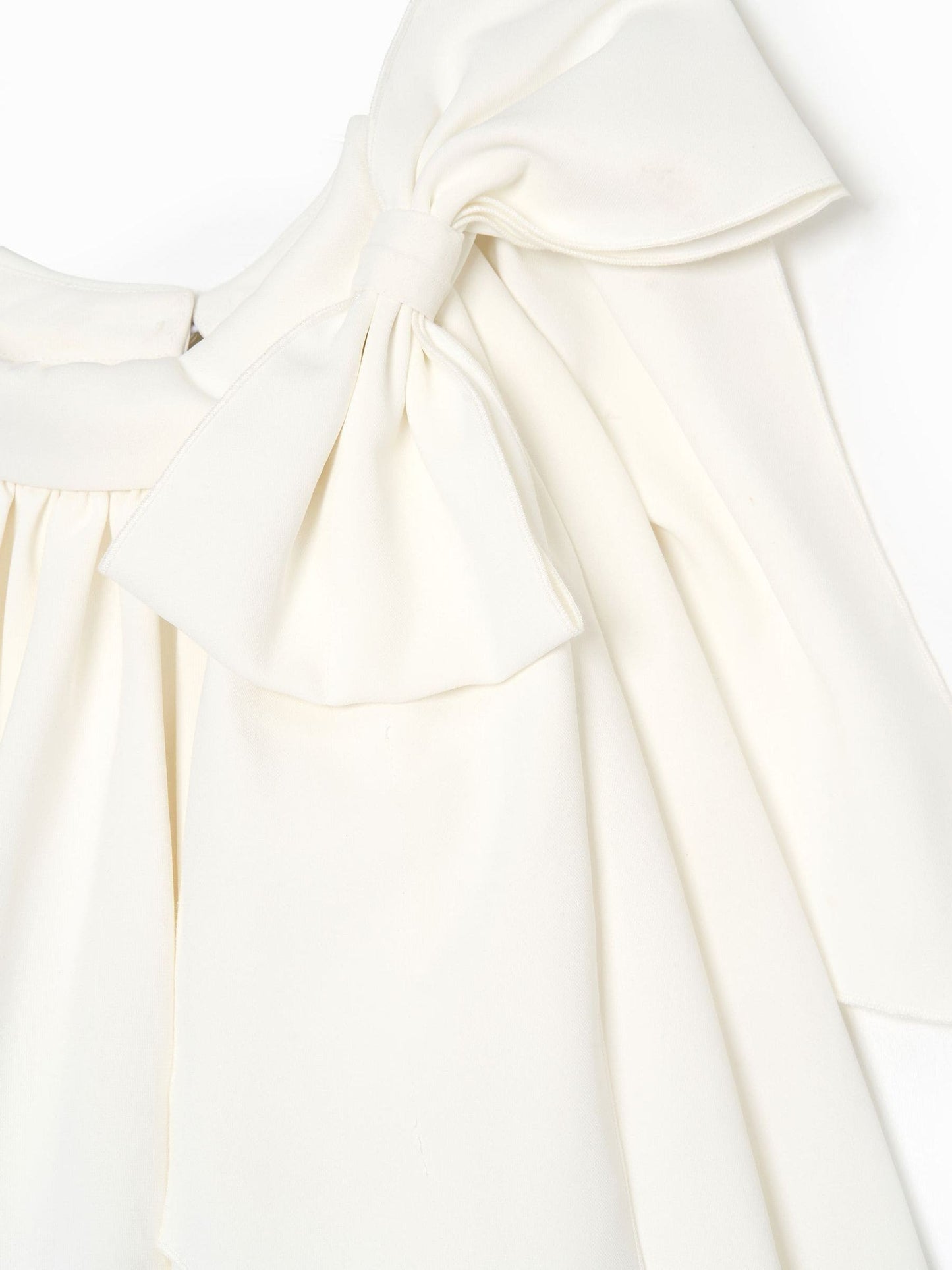 Angel & Rocket White Amelia White Bow Swing Dress image 5