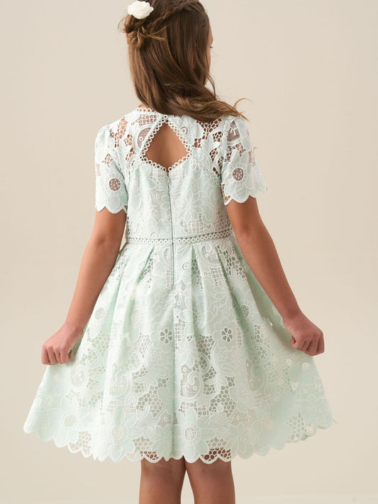 Dsiney Kidz - Angel & Rocket Green Maeva Lace Dress image 2