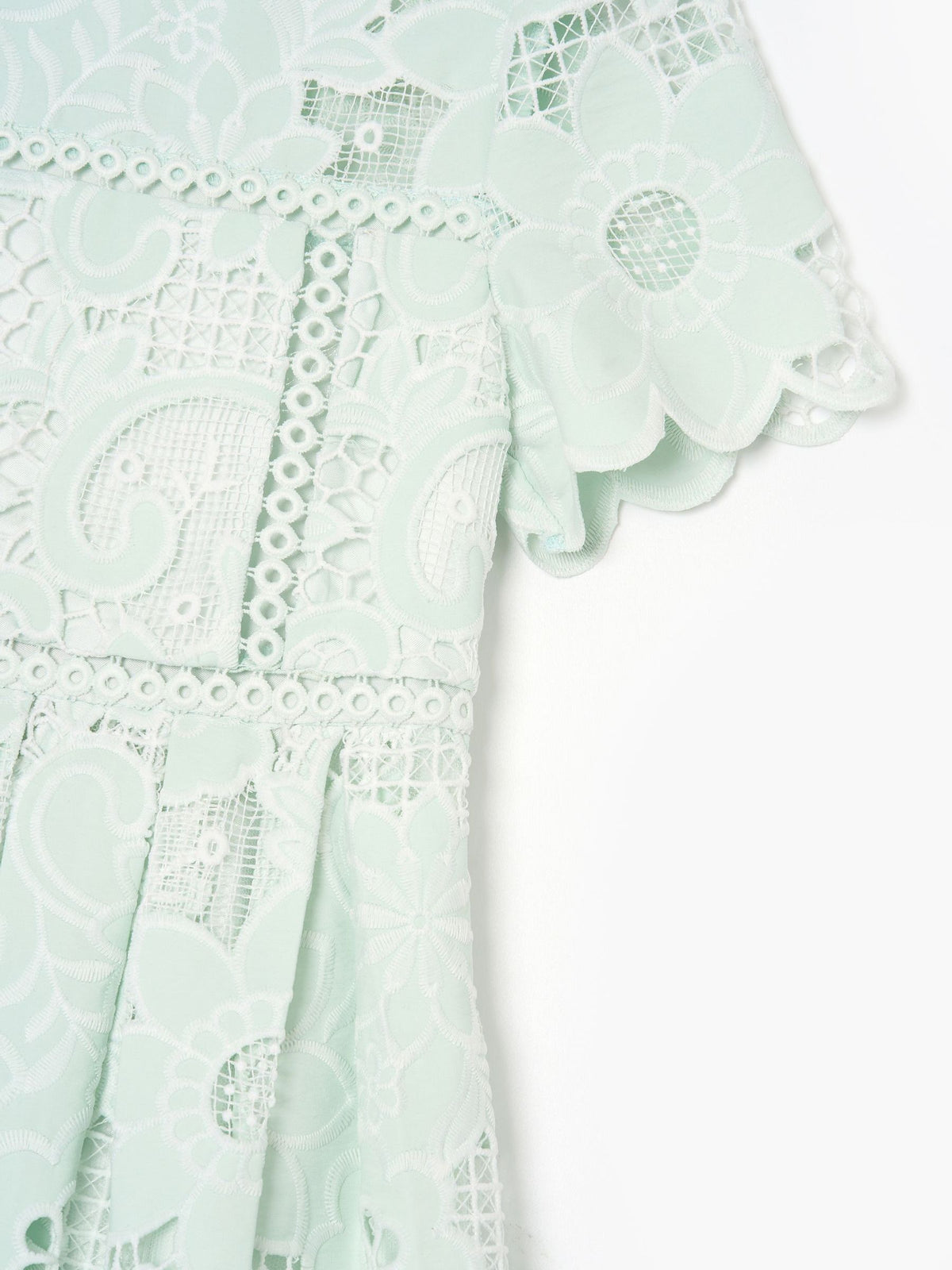 Dsiney Kidz - Angel & Rocket Green Maeva Lace Dress image 8