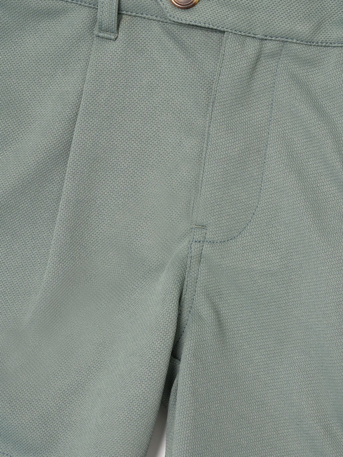 Dsiney Kidz - Angel & Rocket Green Benjamin Pleat Front Smart Shorts image 6