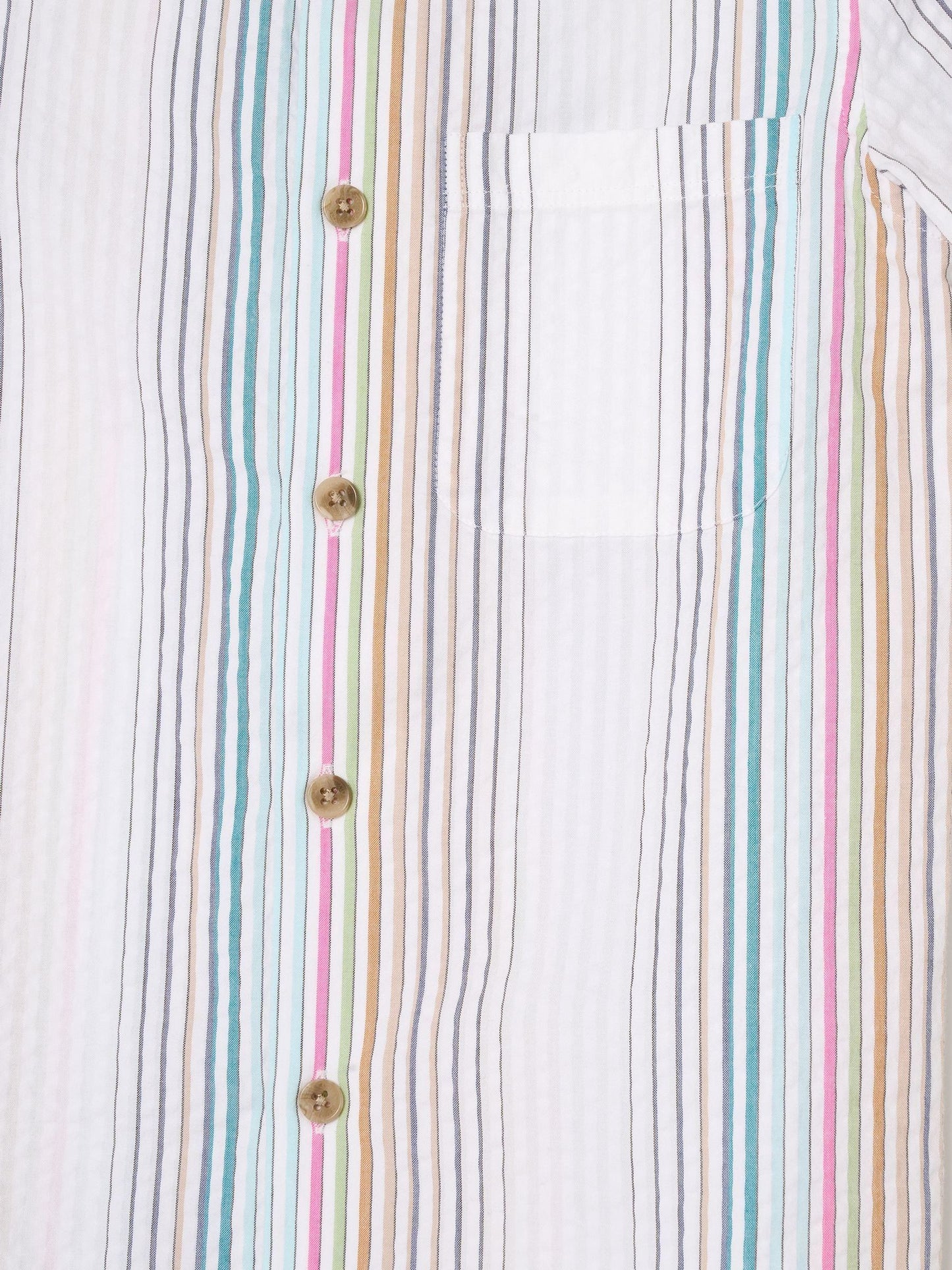 Dsiney Kidz - Angel & Rocket Grey Cole Seersucker Stripe Shirt image 6