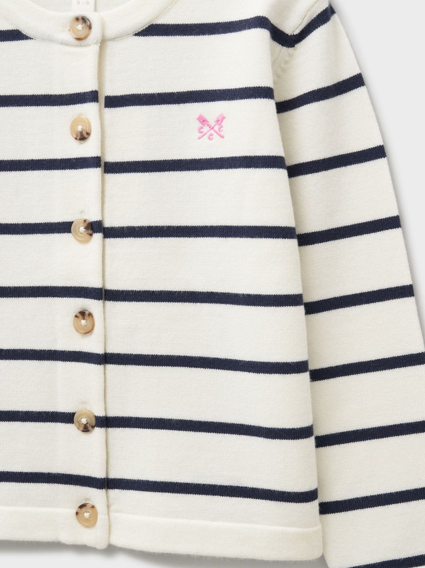 Dsiney Kidz - Crew Clothing White Crew-Neck Cardigan image 4
