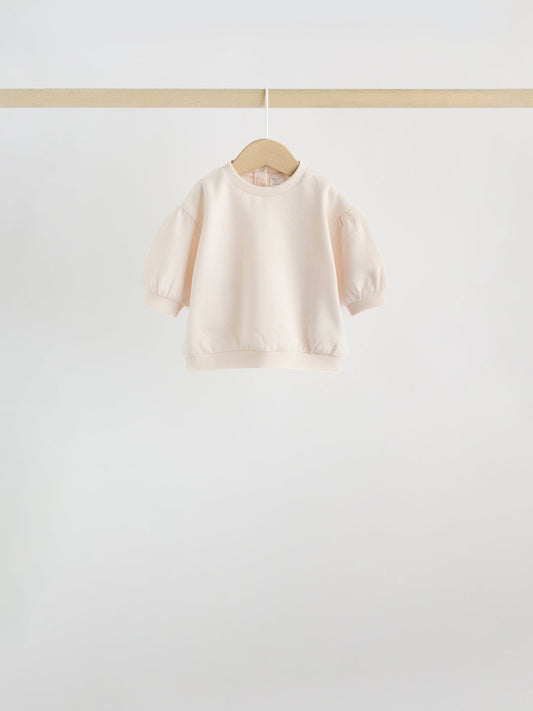 Pink Sweat Top & Joggers Set (0mths-3yrs) image 2